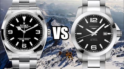 cheap rolex explorer alternative|longines conquest vs rolex explorer.